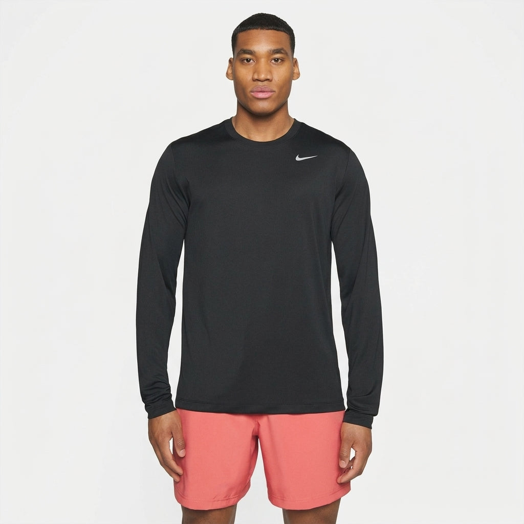 Kit 6 Camisas Nike Dry-Fit Segunda Pele Térmica Manga Longa UV