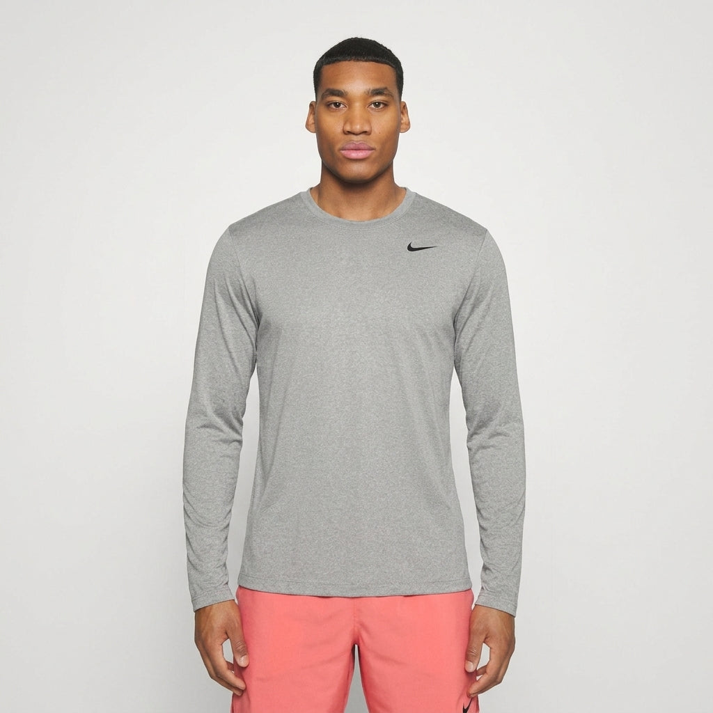 Kit 6 Camisas Nike Dry-Fit Segunda Pele Térmica Manga Longa UV